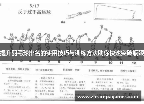 提升羽毛球排名的实用技巧与训练方法助你快速突破瓶颈